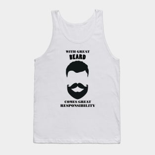 With Great Beard Tank Top